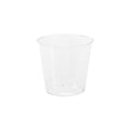 Pack de 100 mini gobelets de rinçage en plastique 20 ml - Transparent