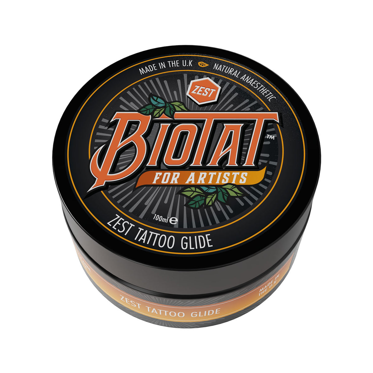 BIOTAT Baume de Tatouage Anesthésiant Zest Orange