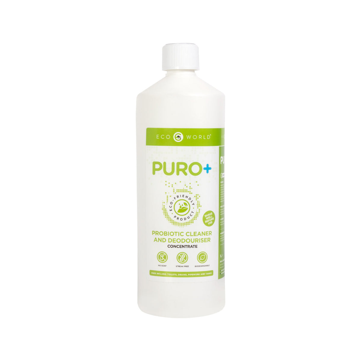 Nettoyant et désodorisant concentré Eco World Puro+ Probiotic