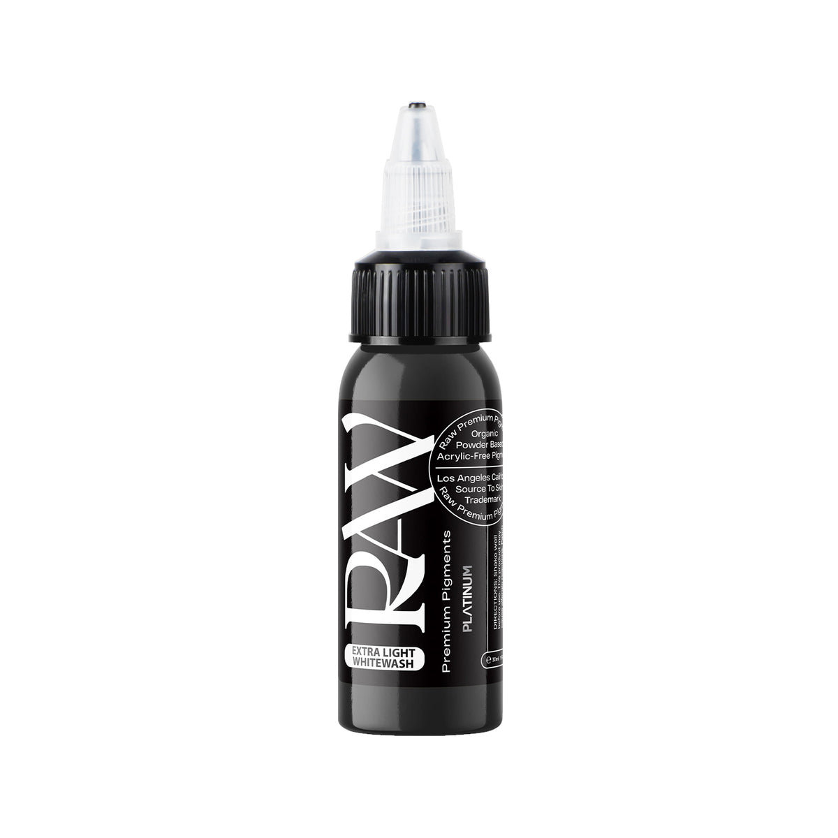 Encre de Tatouage Raw Pigments Platinum - Extra Light Whitewash - 30 ml