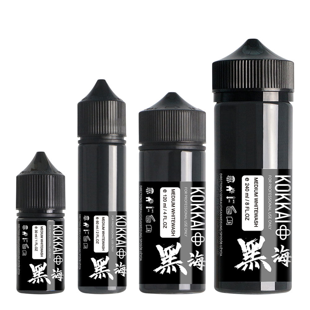 Kokkai Sumi Ink - Medium Whitewash