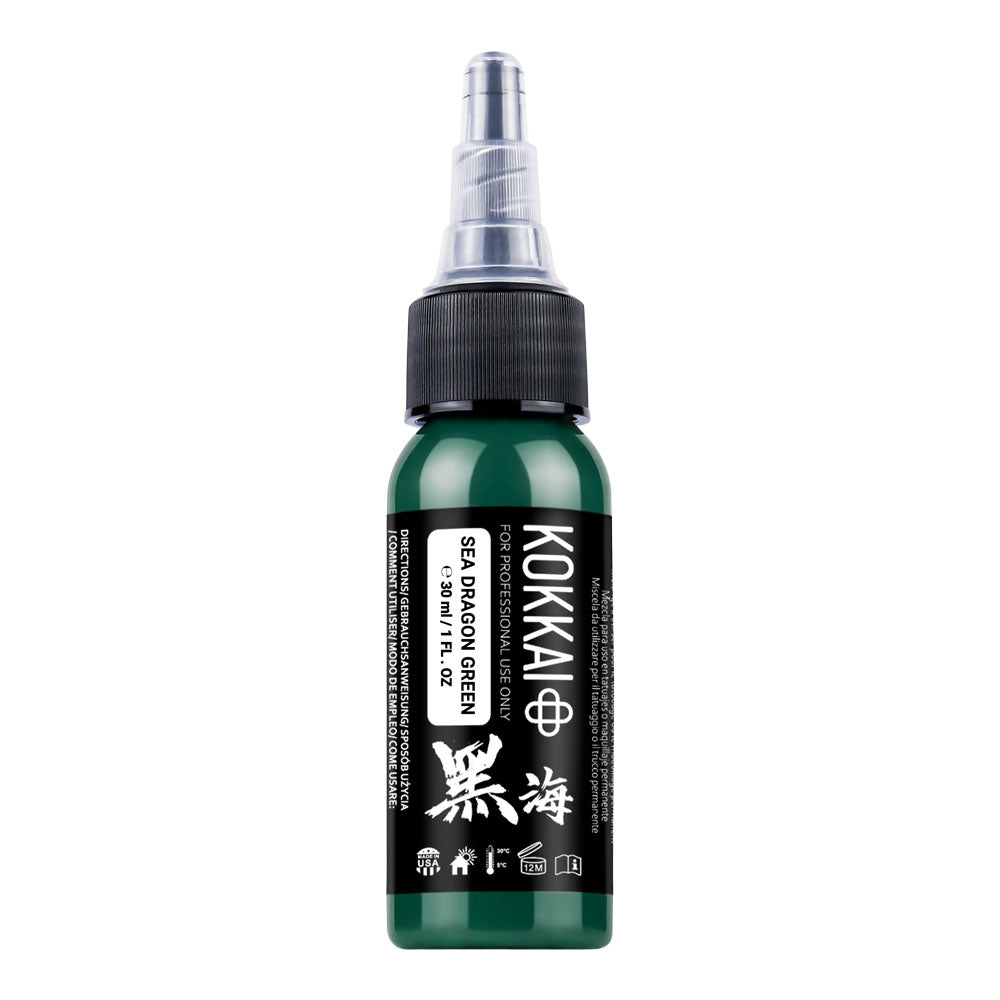 Kokkai Sumi Ink - Sea Dragon Green