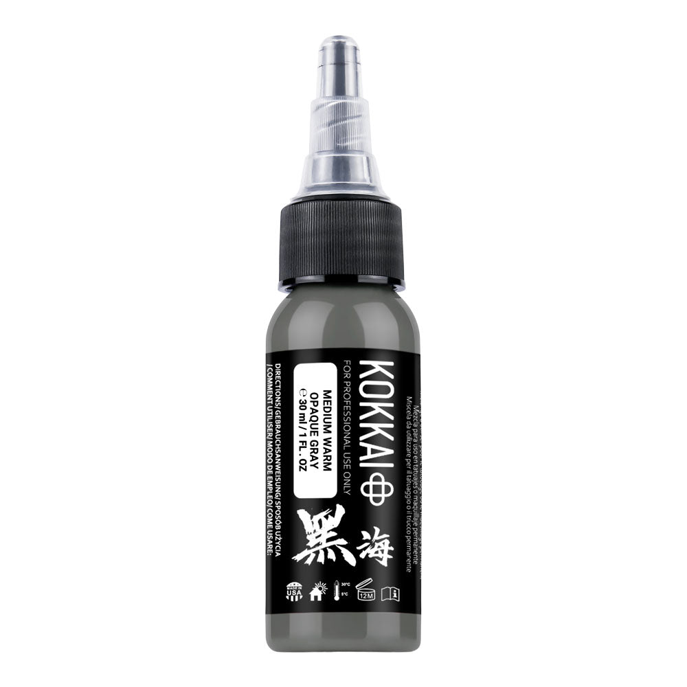Kokkai Sumi Ink - Warm Opaque Grey - Medium