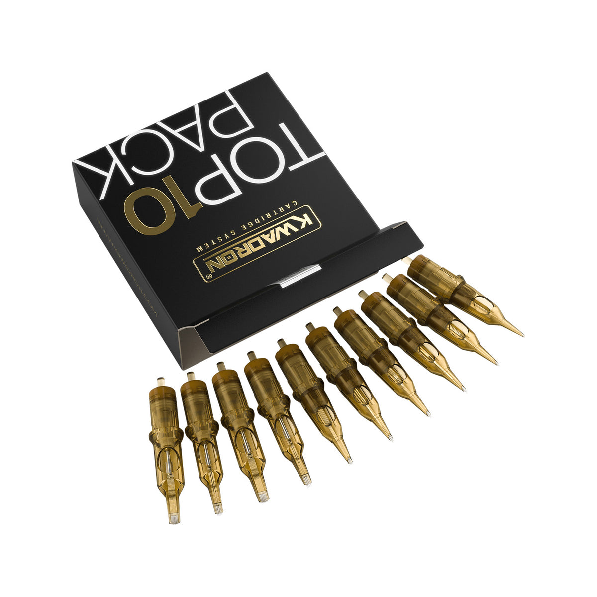 Boîte de 10 aiguilles Kwadron Top 10 - PACK D'ÉCHANTILLONS
