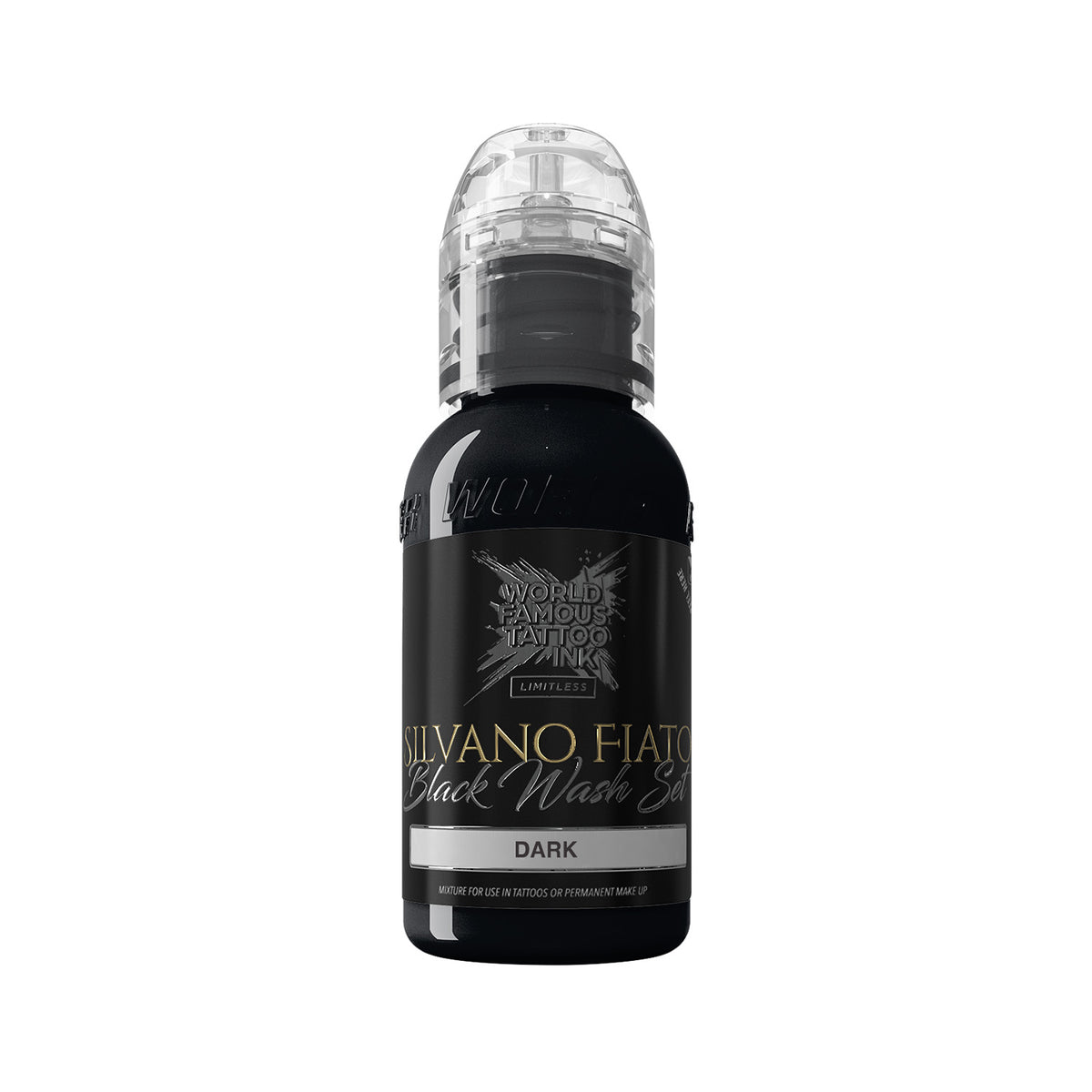 Encre de tatouage World Famous Limitless - Silvano Fiato - Dark - 30 ml