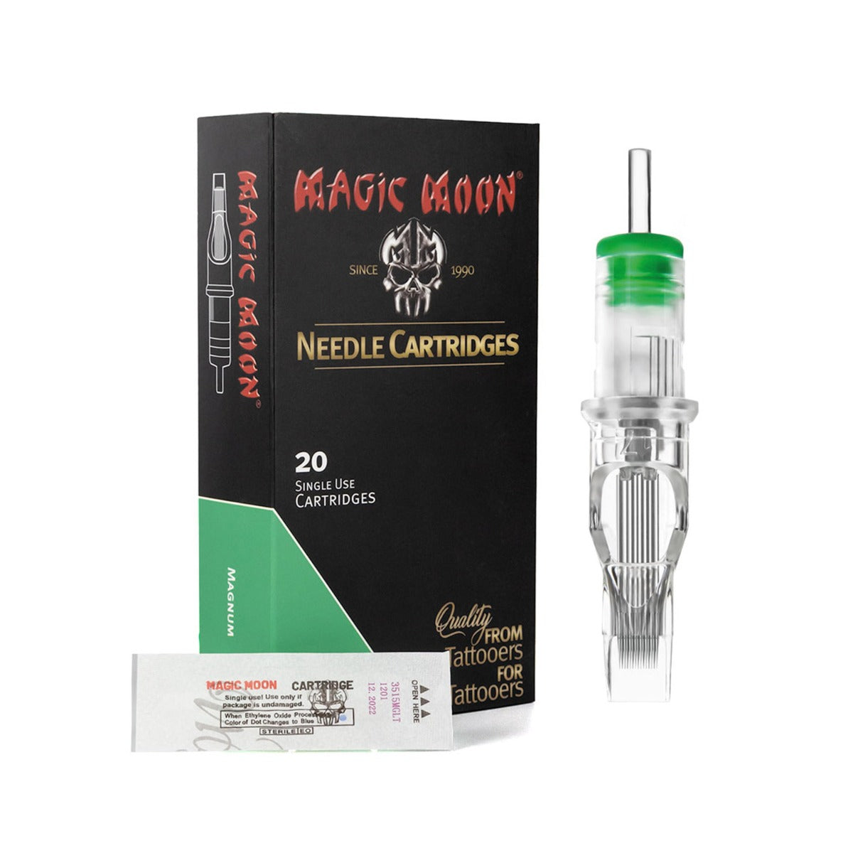 Boite de 20 Cartouches Magic Moon 0,35MM (Long Taper) - Magnum