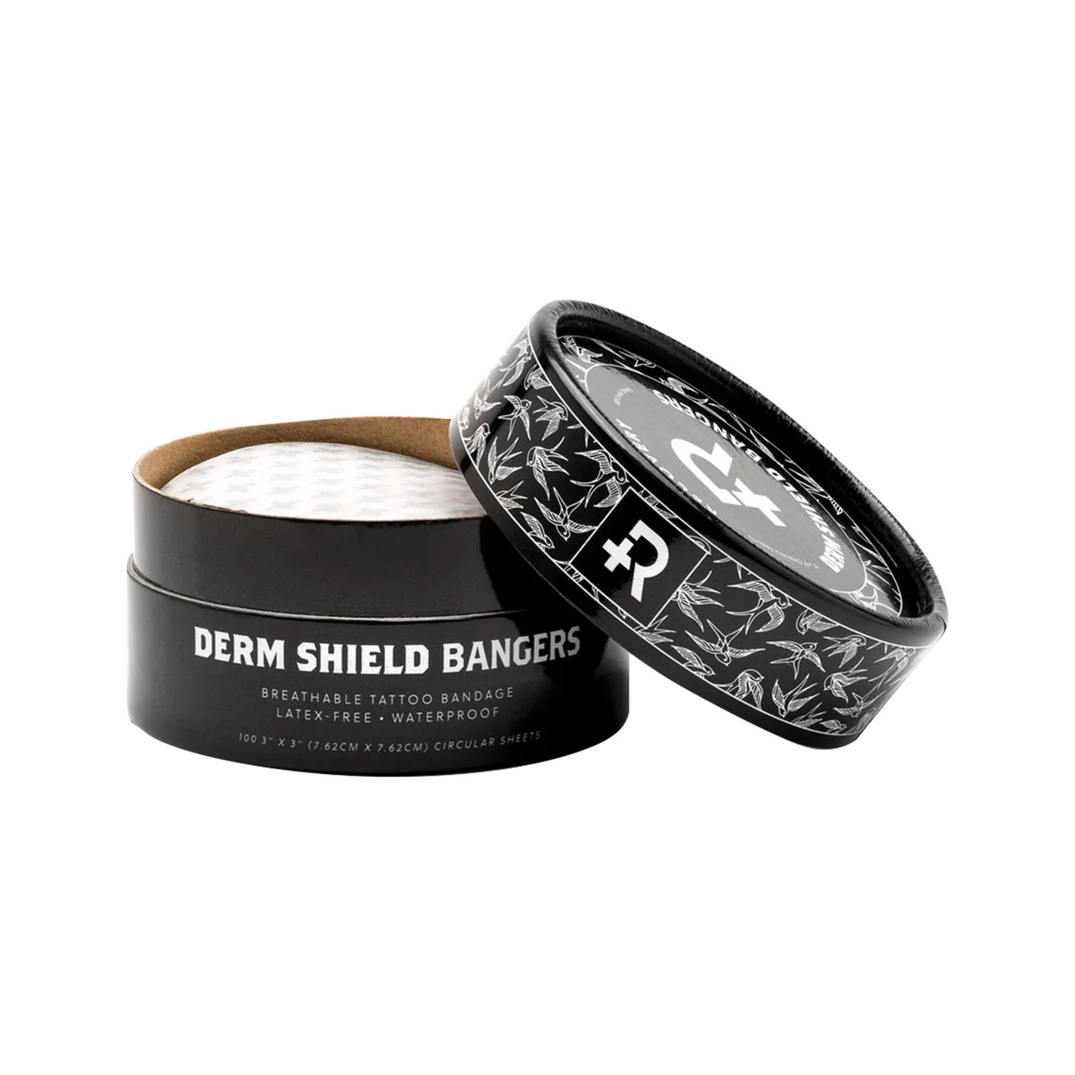 Recovery Derm Shield Bangers - Feuilles de 7,6 cm x 7,6 cm (3« x 3 ») - Paquet de 100