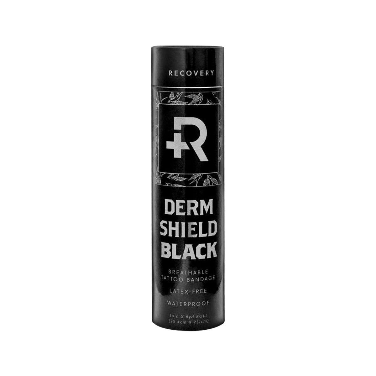 Recovery Derm Shield Film Protecteur pour Tatouage - 25 cm x 7,3 m - Noir