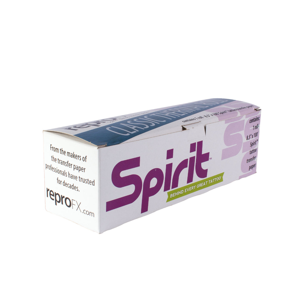 ReproFX Spirit Classic - Rouleau de papier transfert violet pour thermocopieur (21,6cm x 30,5m)