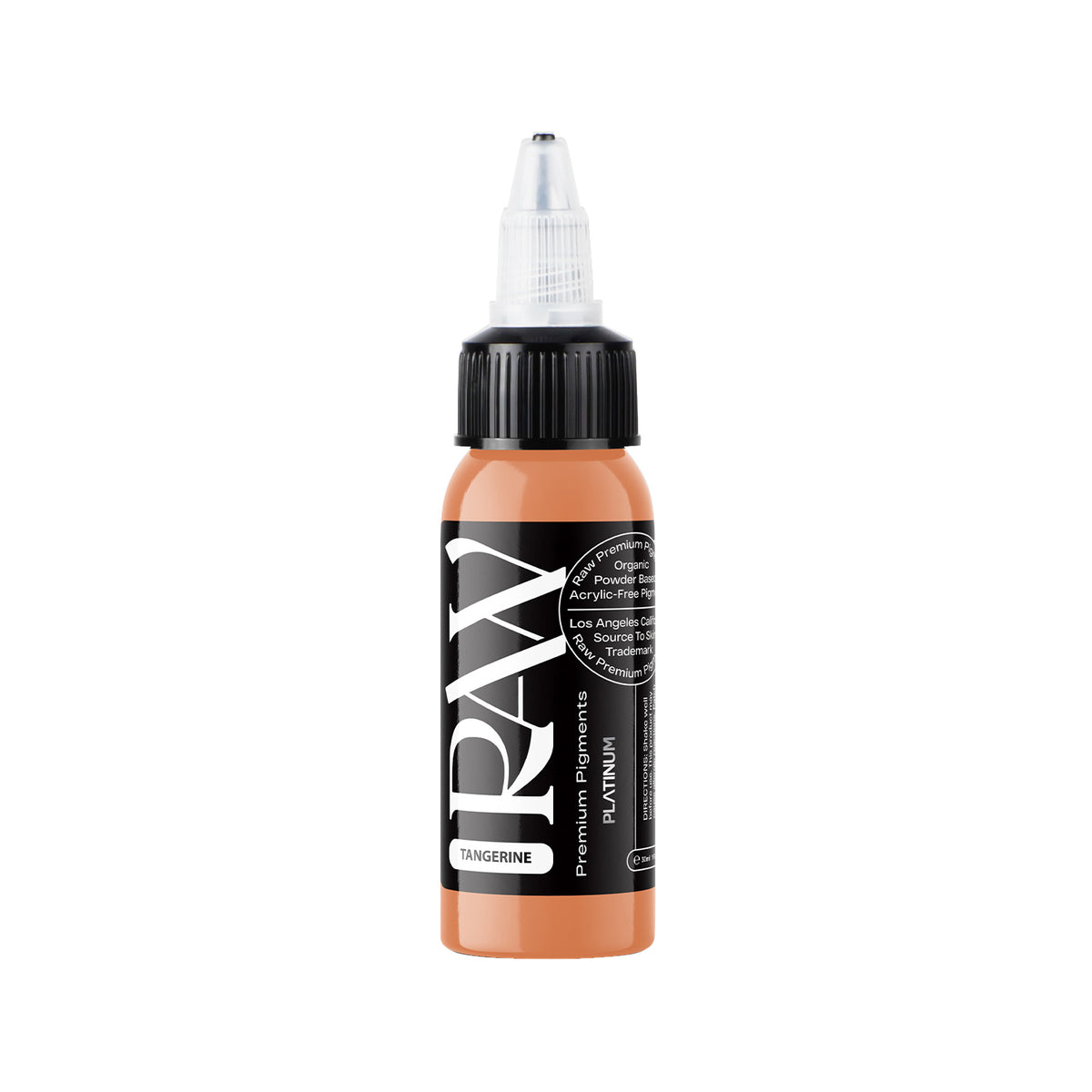 Encre de tatouage Raw Pigments Platinum - Tangerine - 30 ml