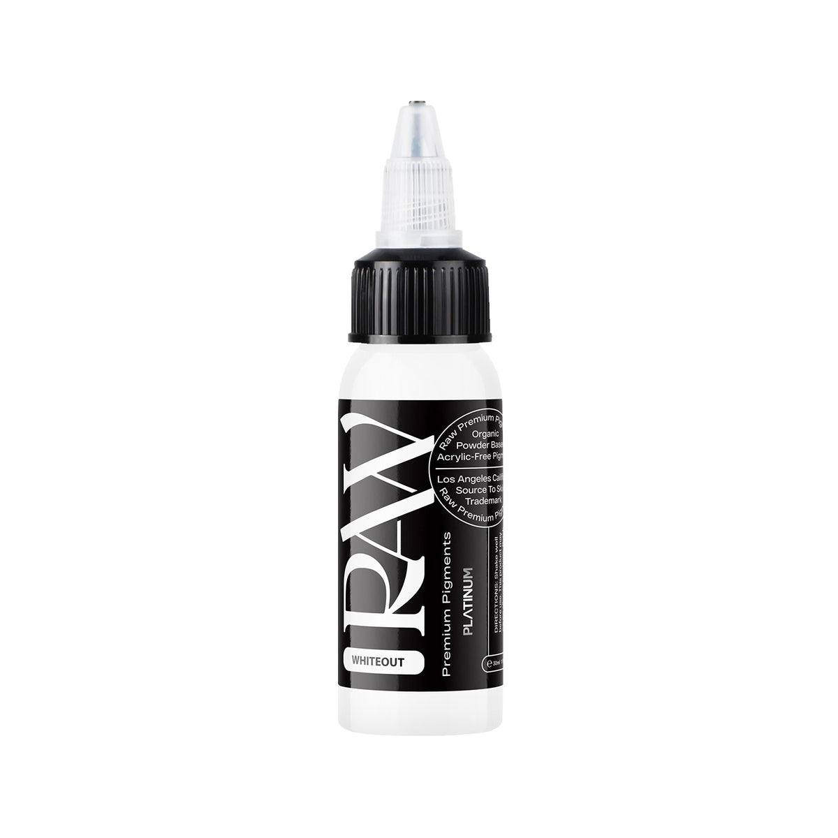Encre Raw Pigments Platinum - Whiteout - 30 ml